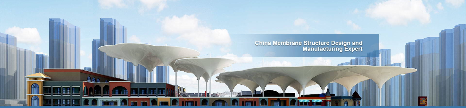 بنية غشاء ETFE الشفاف