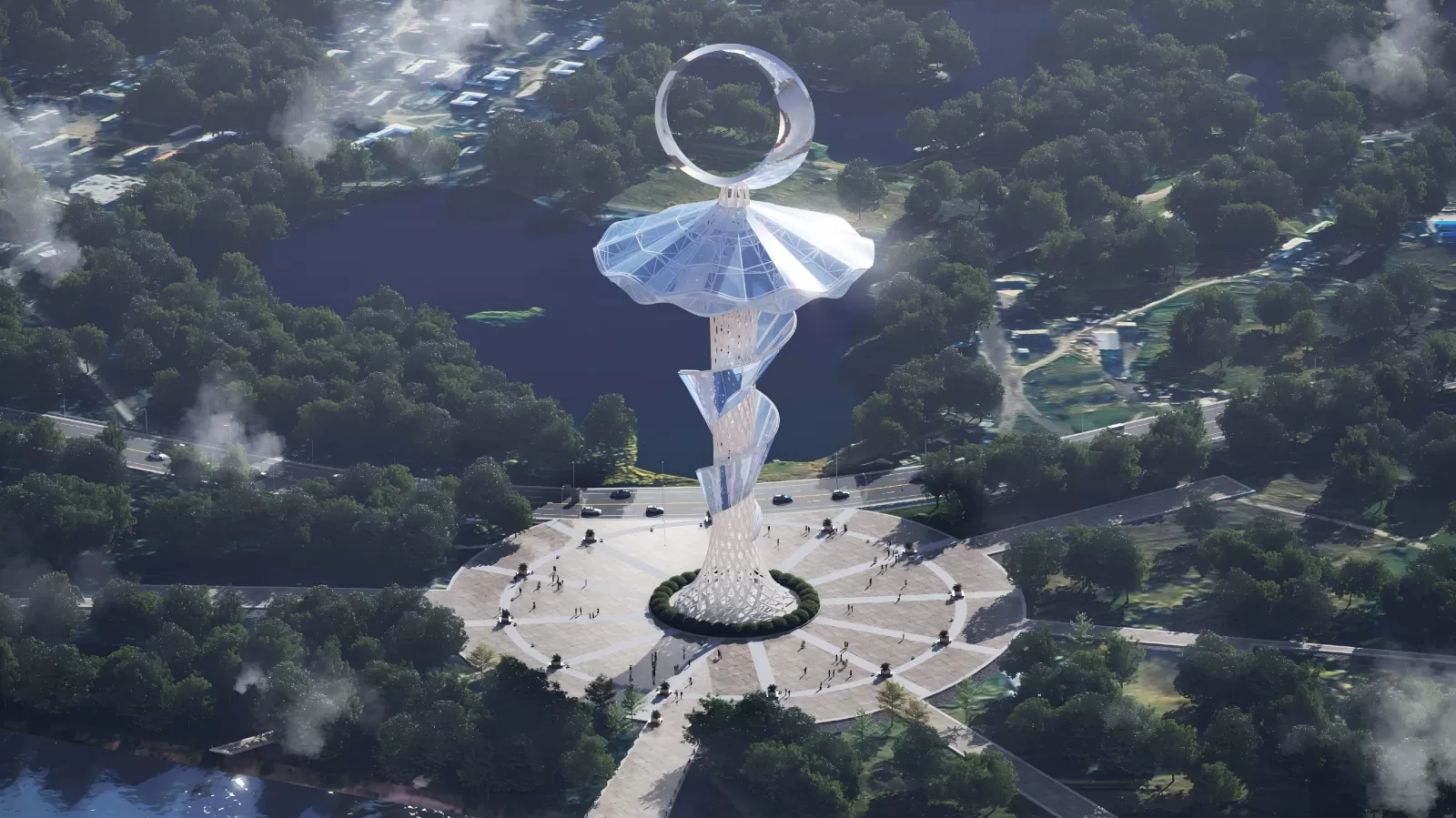 هيكل غشاء دائم من مادة PTFE