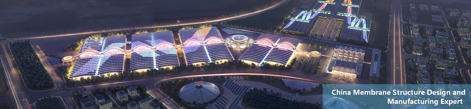 بنية غشاء ETFE الشفاف