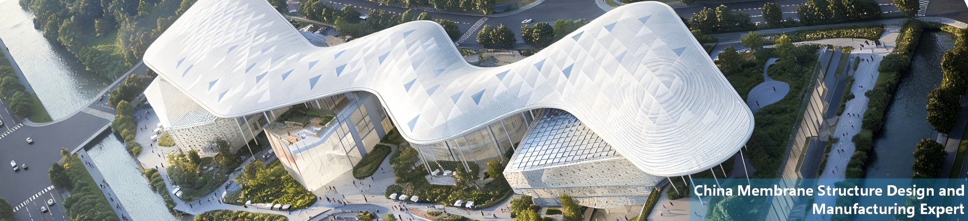 بنية غشاء ETFE الشفاف