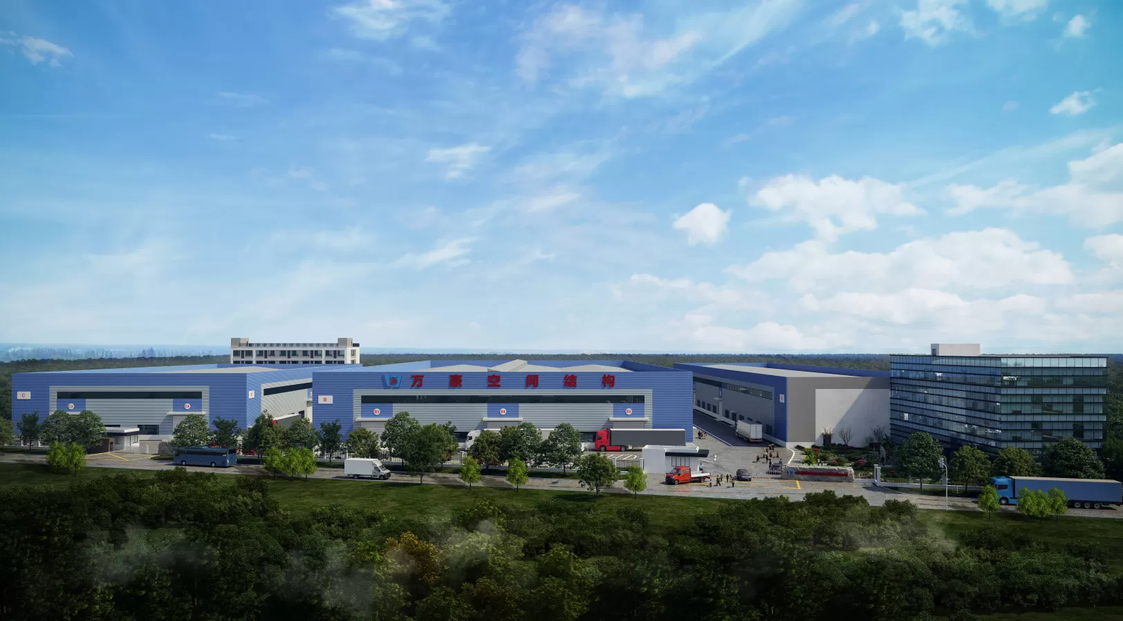 بنية غشاء ETFE الشفاف