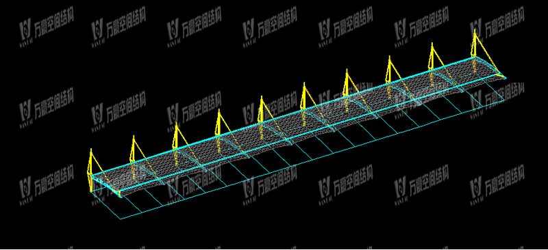 Marriott 2019 bid 15-Ningbo Wangchun prison non motor vehicle membrane structure parking shed and office area gate gate project