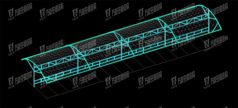 Marriott 2019 bid 15-Ningbo Wangchun prison non motor vehicle membrane structure parking shed and office area gate gate project