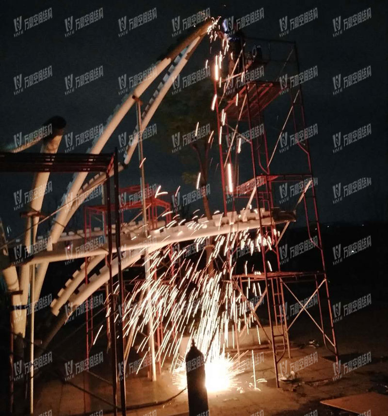 Dongguan Dongjiang West Bank Special-shaped Steel Structure Project Dongguan Dongjiang West Bank Special-shaped Steel Structure Project