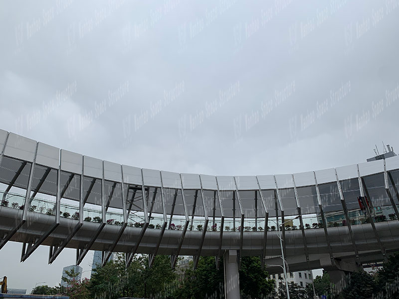 Three Pavilions and One City&nbsp;ETFE Corridor Membrane Structure Project in Shenzhen Longgang Completed