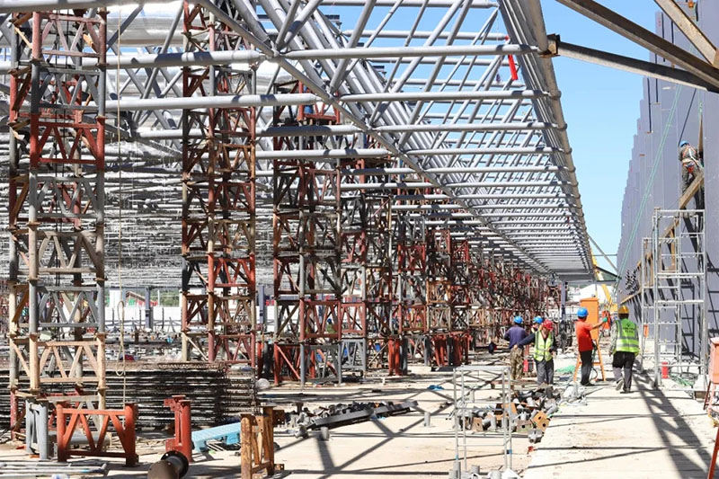 The Winter Olympics Ice Project Training Center on Saihanba The Winter Olympics Ice Project Training Center on Saihanba