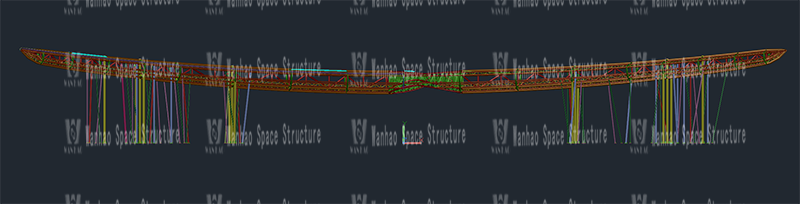 wanhao 2020 No. 12-Landscape Membrane Structure Project of Sichuan Nanjiao Photographic College