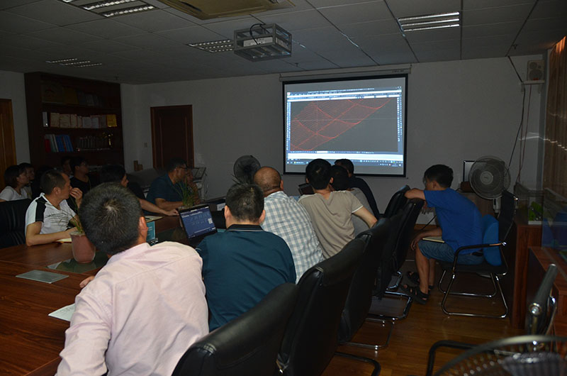 Landscape Membrane Structure Engineering Technology Seminar of Sichuan South Charge Film Institute