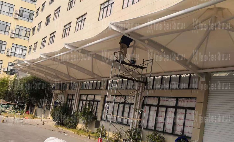 Ningbo Zhongtian home canopy project completed