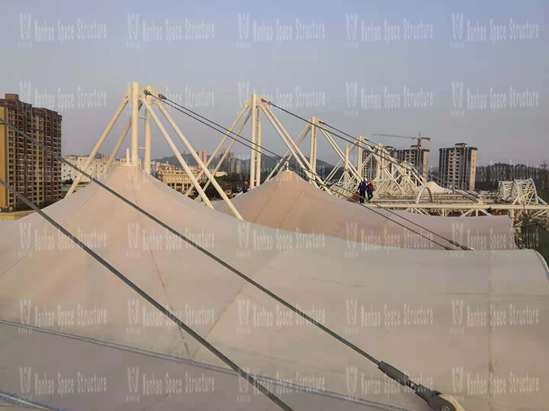 Shanwei Sports Center (Phase I) Project Track and Field Field Membrane Structure Project Shanwei Sports Center (Phase I) Project Track and Field Field Membrane Structure Project