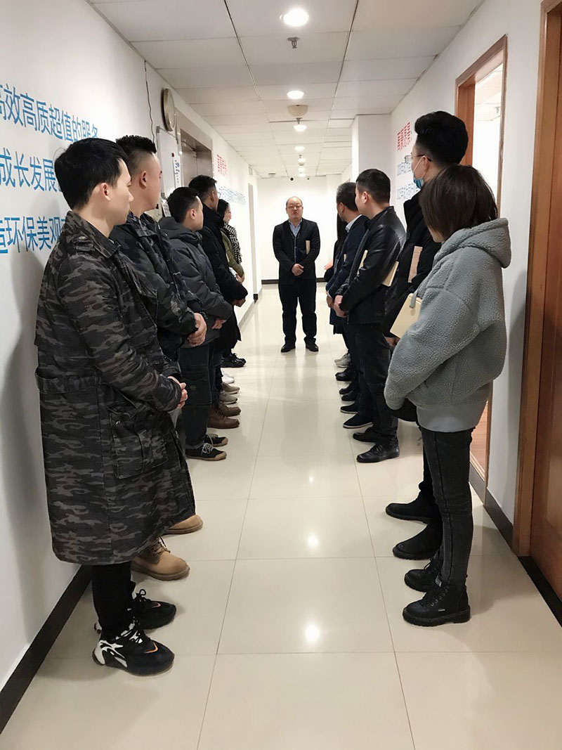 Wanhao Spatial Structure Benefit: Give cash rewards to the manager of the construction department of the Weihai Economic and Trade Exchange Center