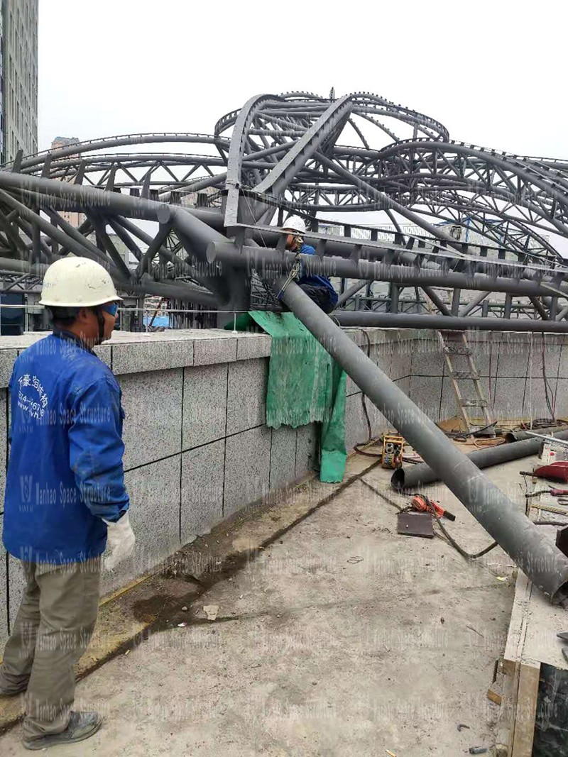 Xintai Excellence·Fortune Plaza Special-shaped Steel Structure Project Xintai Excellence·Fortune Plaza Special-shaped Steel Structure Project