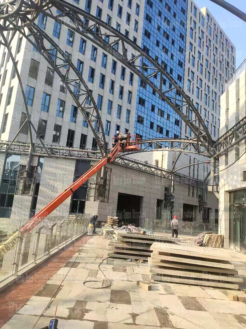 Xintai Excellence·Fortune Plaza Special-shaped Steel Structure Project Xintai Excellence·Fortune Plaza Special-shaped Steel Structure Project