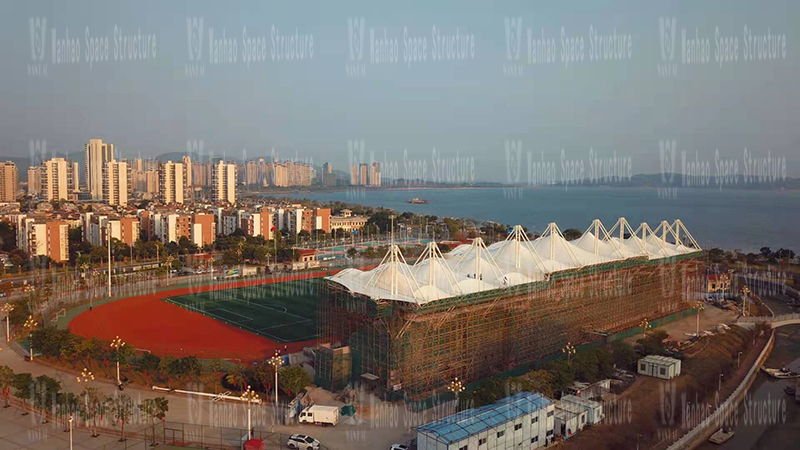 Shanwei Sports Center (Phase I) Project Track and Field Field Membrane Structure Project Shanwei Sports Center (Phase I) Project Track and Field Field Membrane Structure Project