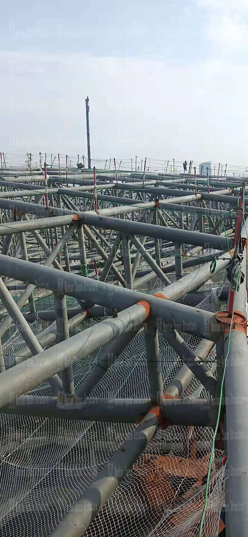 Construction of the membrane structure project of the Hangzhou Asian Games baseball (soft) ball sports and cultural center begins Construction of the membrane structure project of the Hangzhou Asian Games baseball (soft) ball sports and cultural center begins