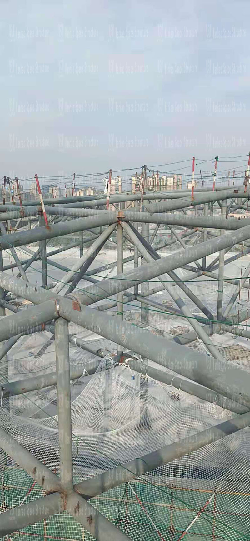 Construction of the membrane structure project of the Hangzhou Asian Games baseball (soft) ball sports and cultural center begins Construction of the membrane structure project of the Hangzhou Asian Games baseball (soft) ball sports and cultural center begins