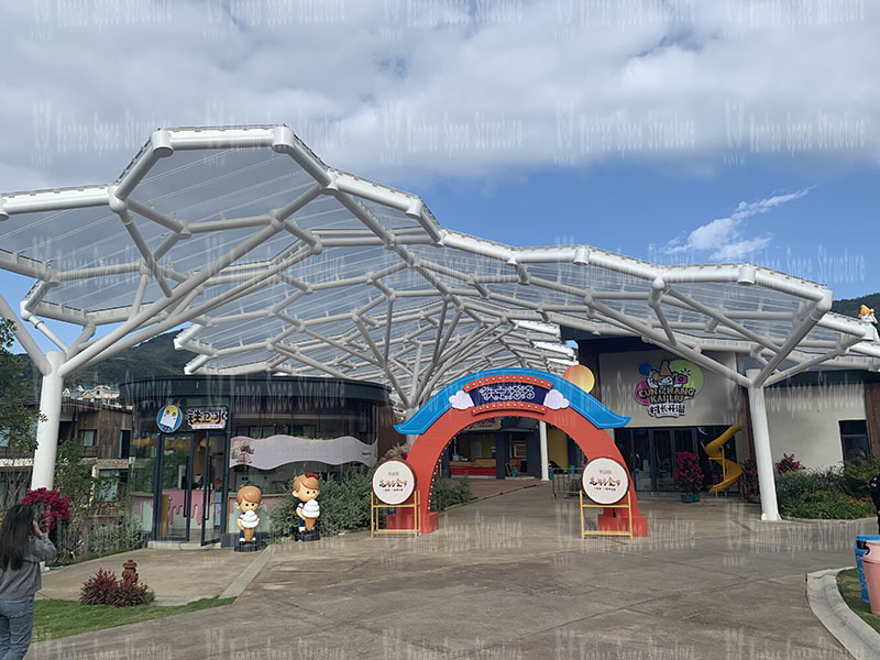 The employees of Marriott Space Structure went to Taizhou Dabanqiao ETFE Air Pillow Canopy Project, Wenzhou Tieding Yo Park ETFE Canopy and PTFE Landscape Umbrella Membrane Structure Project to learn and exchange The employees of Marriott Space Structure went to Taizhou Dabanqiao ETFE Air Pillow Canopy Project, Wenzhou Tieding Yo Park ETFE Canopy and PTFE Landscape Umbrella Membrane Structure Project to learn and exchange