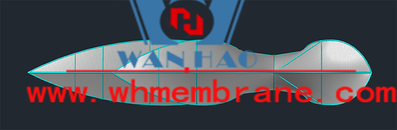 Wanhao 2022 No. 4 - Steel Membrane Structure Project of Maliantan Desert Park in Dingbian, Shaanxi Wanhao 2022 No. 4 - Steel Membrane Structure Project of Maliantan Desert Park in Dingbian, Shaanxi