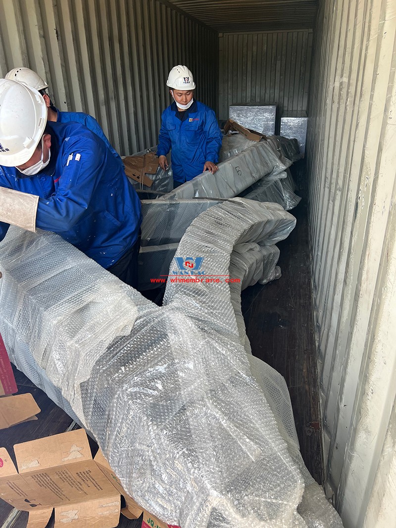 Qatar Mosque ETFE Air Pillow project starts shipping