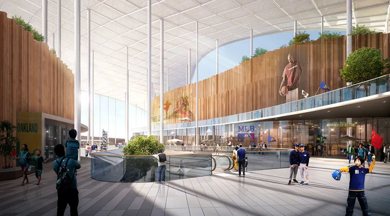 2022 of the most anticipated project | wing of the "cloud" : hangzhou baseball and softball sports cultural center in the Asian games