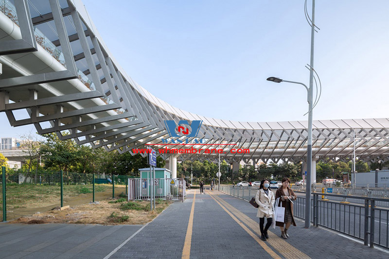 Three Pavilions and One City&nbsp;ETFE Corridor Membrane Structure Project in Shenzhen Longgang
