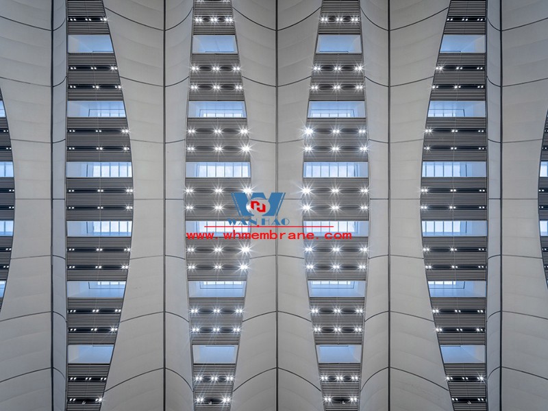 Qingdao Hongdao International Exhibition Center Facade Membrane Structure Project Qingdao Hongdao International Exhibition Center Facade Membrane Structure Project