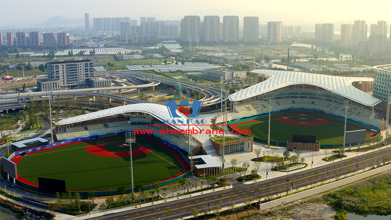 Membrane structure project of Hangzhou Asian Games baseball (soft) ball sports and cultural center