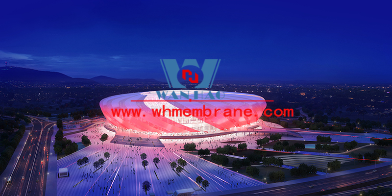 Congratulations on "Our Chongqing Longxing Football Stadium roof and facade ETFE membrane structure project won the customized banner and praise letter" Congratulations on "Our Chongqing Longxing Football Stadium roof and facade ETFE membrane structure project won the customized banner and praise letter"