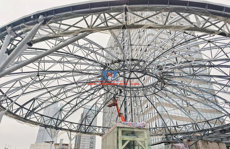 The latest progress of Ningbo Wanhao- Nanchong Wanda Plaza project