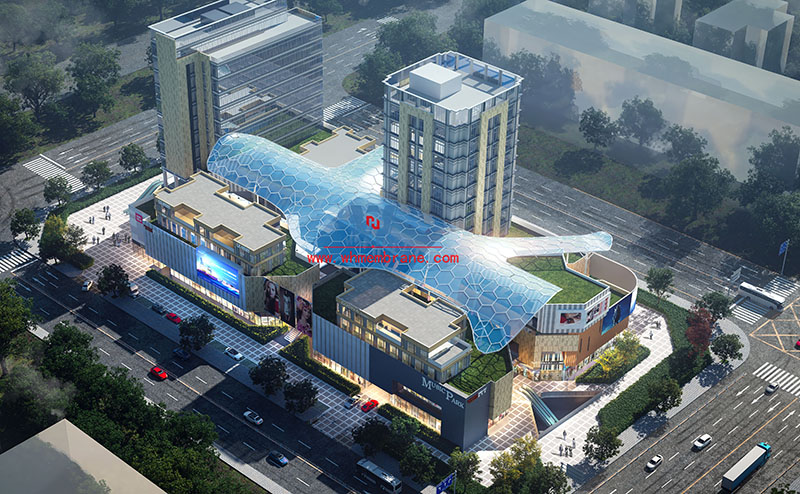 The perfect architectural system composed of membrane structure The perfect architectural system composed of membrane structure