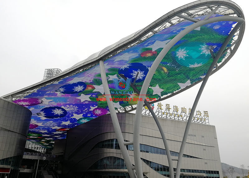 The perfect architectural system composed of membrane structure The perfect architectural system composed of membrane structure