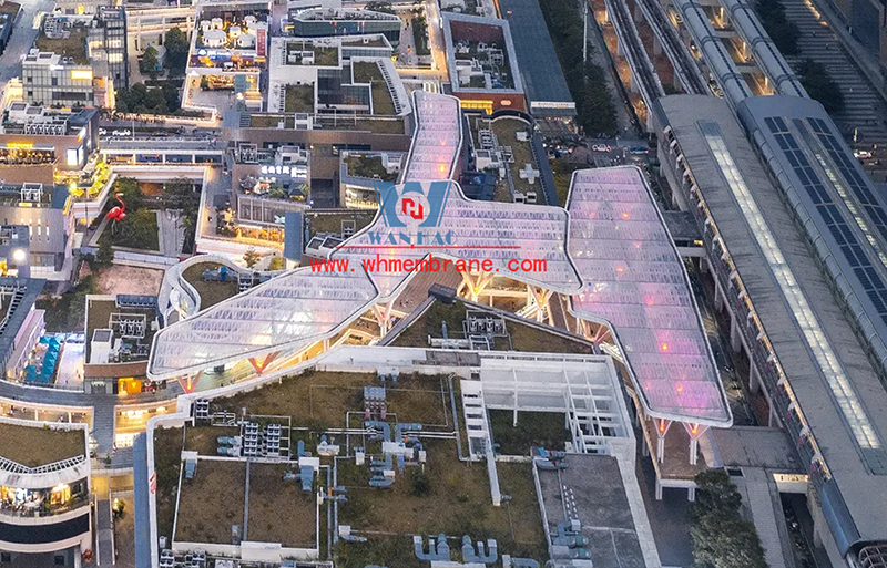 The perfect architectural system composed of membrane structure The perfect architectural system composed of membrane structure