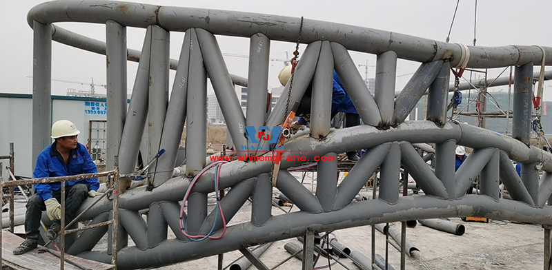 Sichuan Nanchong Film Academy steel structure engineering Sichuan Nanchong Film Academy steel structure engineering