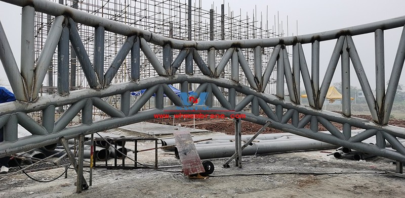 Sichuan Nanchong Film Academy steel structure engineering Sichuan Nanchong Film Academy steel structure engineering