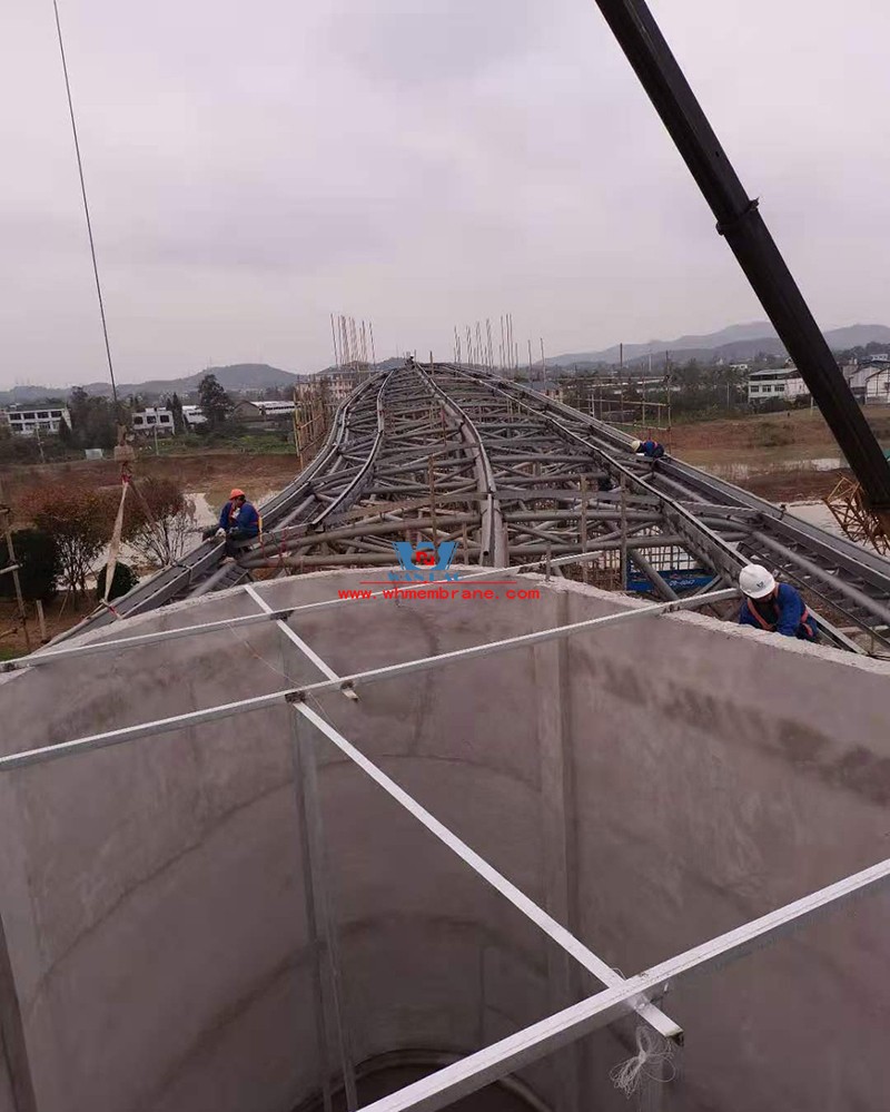 Sichuan Nanchong Film Academy steel structure engineering Sichuan Nanchong Film Academy steel structure engineering