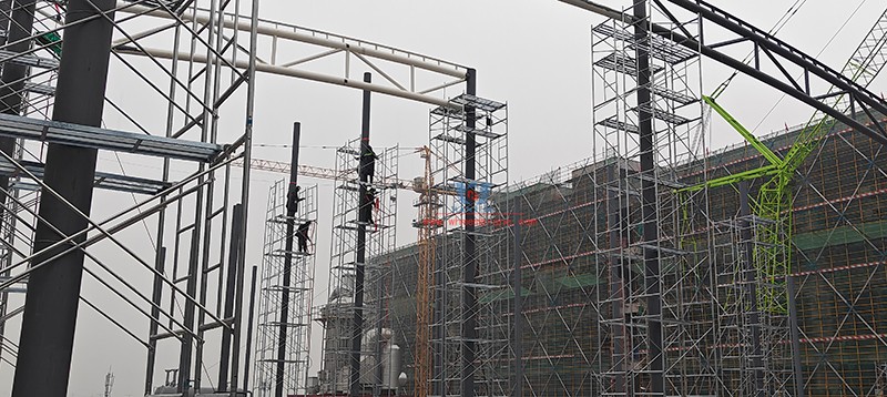 Zhejiang True Love Carpet Industry Technology Co., LTD. Plant three roof steel structure project Zhejiang True Love Carpet Industry Technology Co., LTD. Plant three roof steel structure project