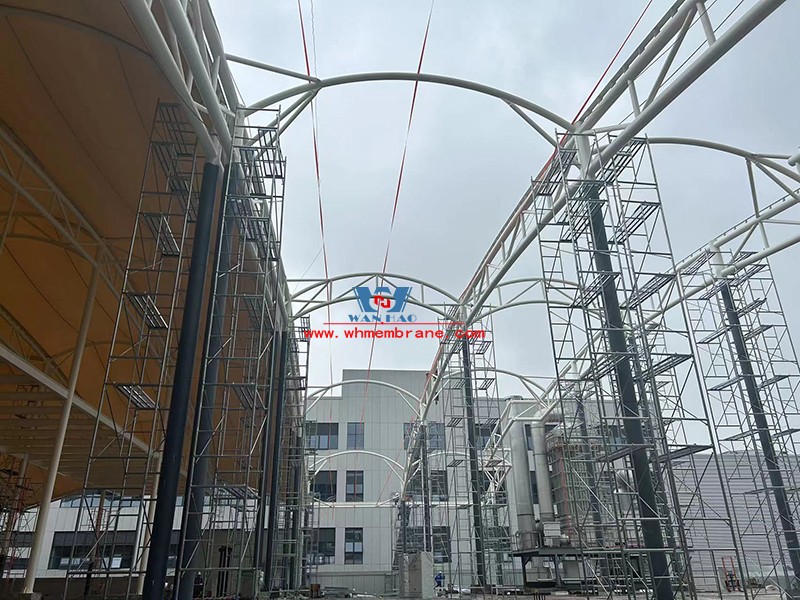 Zhejiang True Love Carpet Industry Technology Co., LTD. Plant three roof steel structure project Zhejiang True Love Carpet Industry Technology Co., LTD. Plant three roof steel structure project