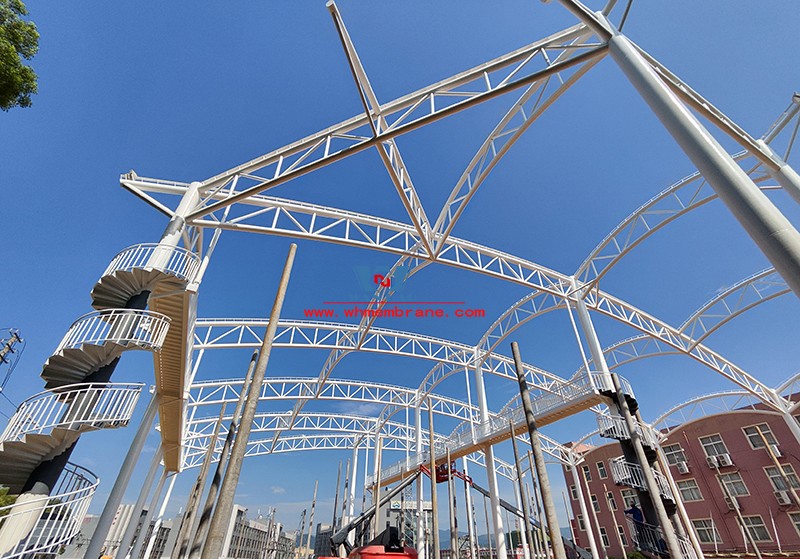 State Grid Jiangxi Electric Power Co., Ltd. training center training base steel structure State Grid Jiangxi Electric Power Co., Ltd. training center training base steel structure