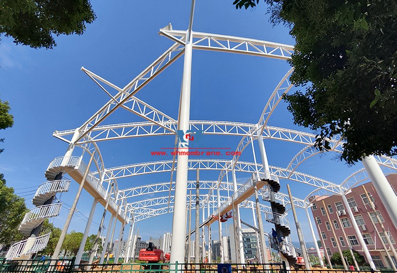 State Grid Jiangxi Electric Power Co., Ltd. training center training base steel structure State Grid Jiangxi Electric Power Co., Ltd. training center training base steel structure