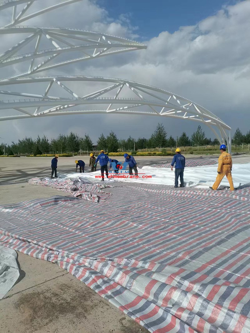 Shaanxi Dingbian Malian desert park steel structure project