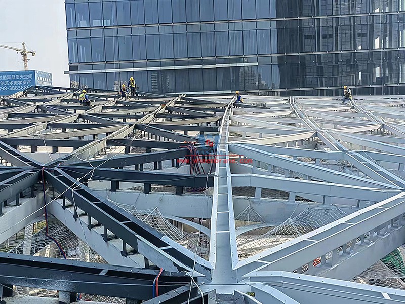 CCCC Hainan Headquarters Base project A block three bid section steel structure project CCCC Hainan Headquarters Base project A block three bid section steel structure project