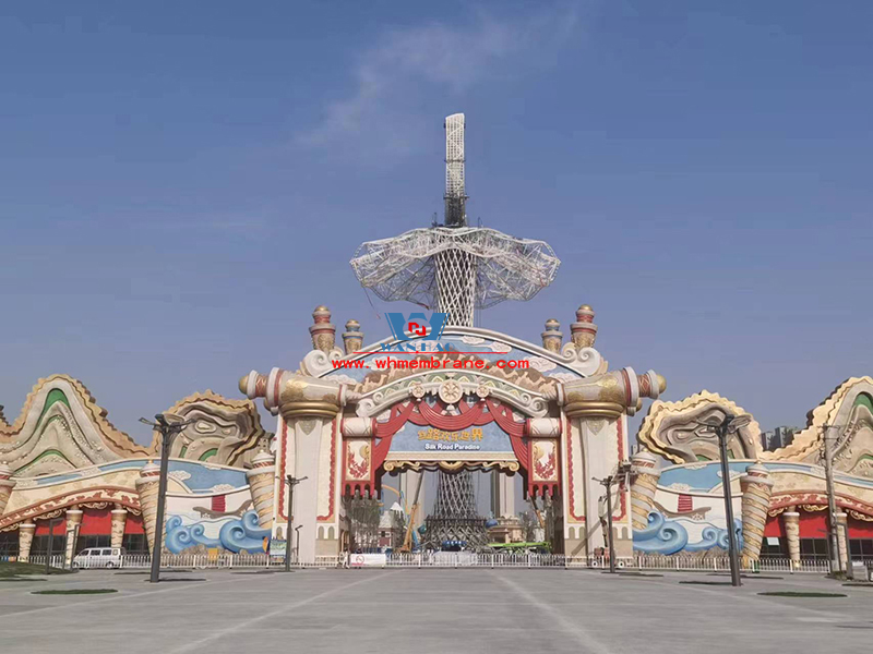 Xi 'an Silk Road tower steel structure project Xi 'an Silk Road tower steel structure project