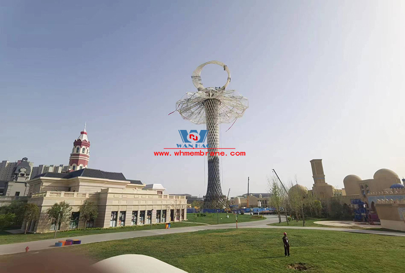 Xi 'an Silk Road tower steel structure project Xi 'an Silk Road tower steel structure project