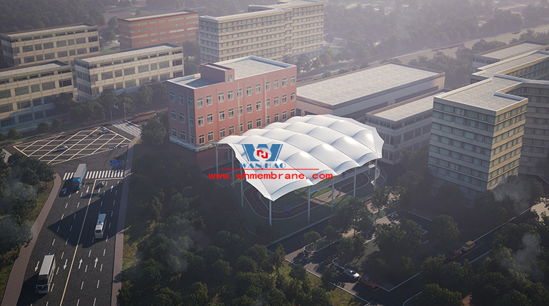 Membrane structure transformation project of Training Center Training Base of State Grid Jiangxi Electric Power Co., LTD Membrane structure transformation project of Training Center Training Base of State Grid Jiangxi Electric Power Co., LTD