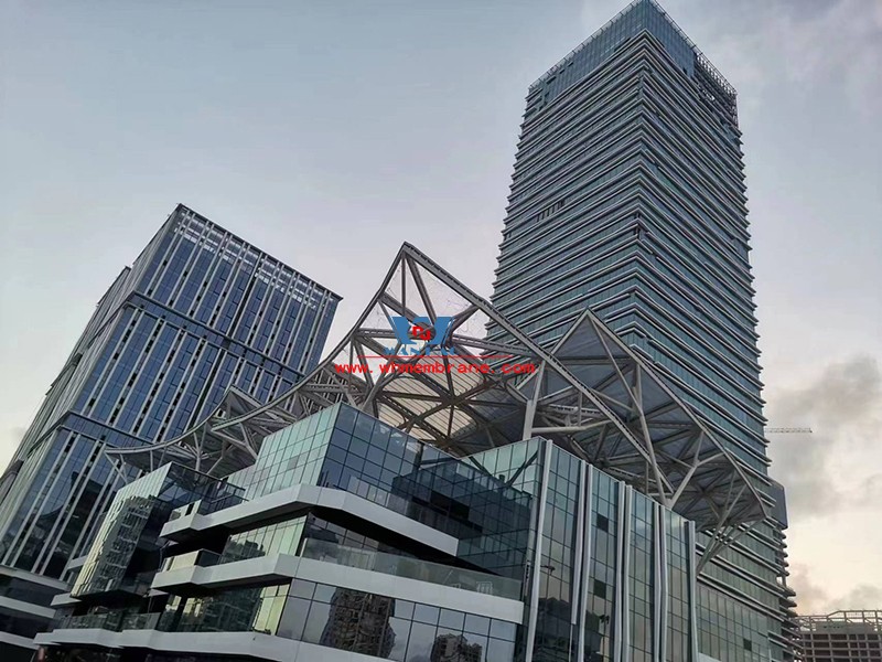 Curtain wall and railing project of the third section of Lot A of China Communications Hainan Headquarters Base Project Curtain wall and railing project of the third section of Lot A of China Communications Hainan Headquarters Base Project