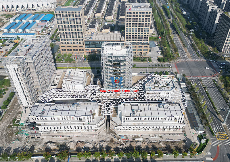 Mechanical aesthetic expression of steel structure in architectural art Mechanical aesthetic expression of steel structure in architectural art