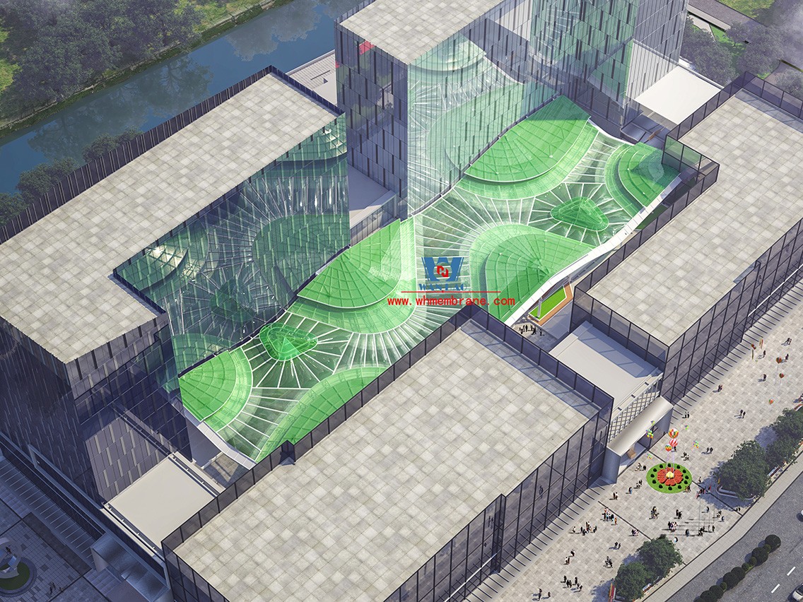 Have you ever seen a tea mountain made of ETFE film? Have you ever seen a tea mountain made of ETFE film?