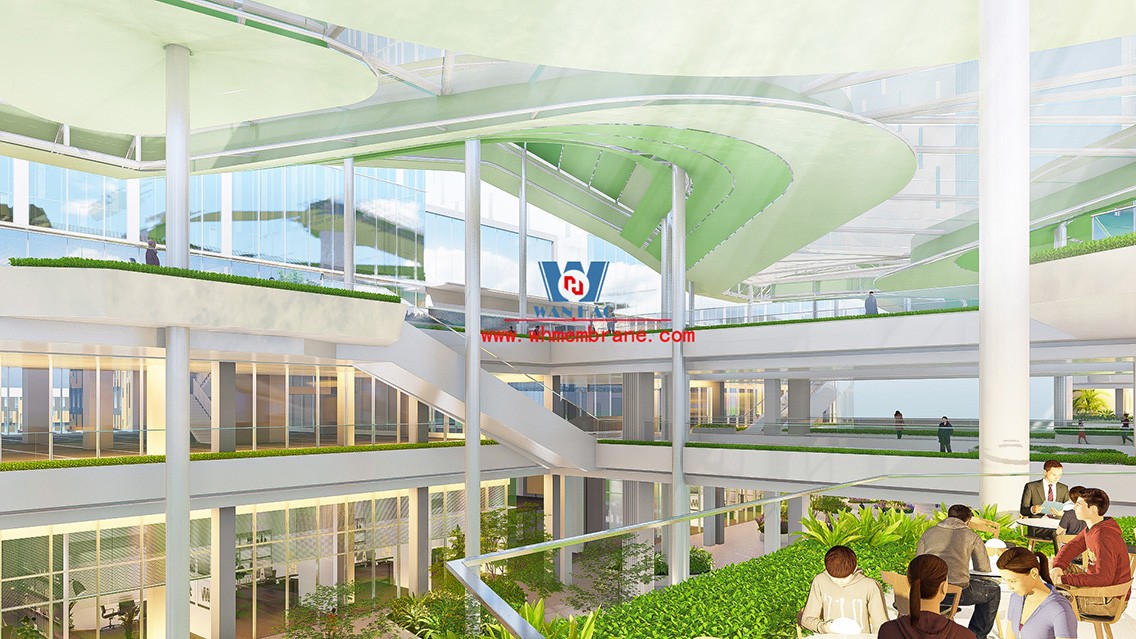 Have you ever seen a tea mountain made of ETFE film? Have you ever seen a tea mountain made of ETFE film?