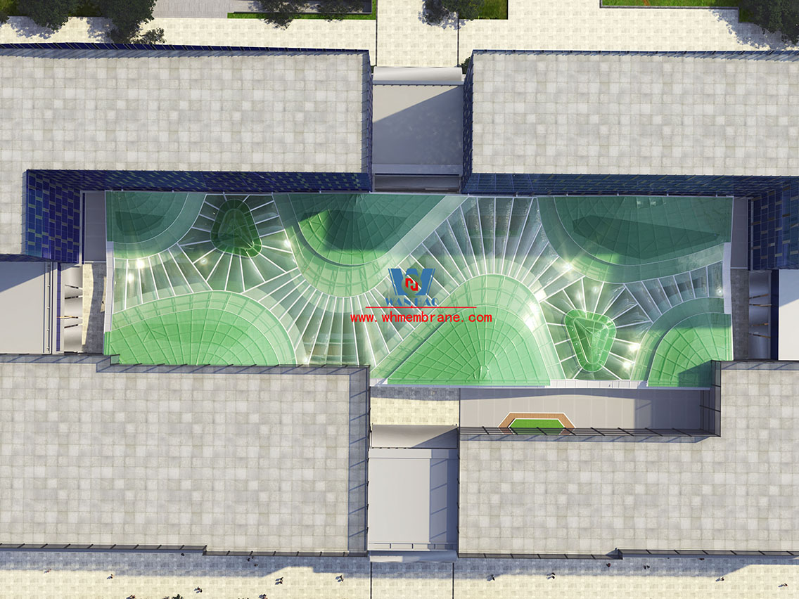 Have you ever seen a tea mountain made of ETFE film? Have you ever seen a tea mountain made of ETFE film?