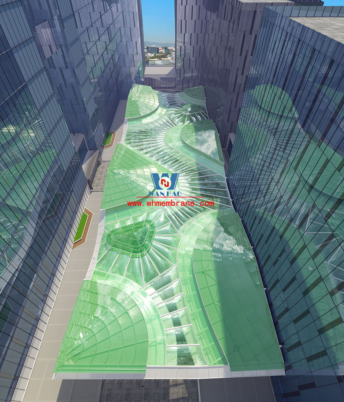 Have you ever seen a tea mountain made of ETFE film? Have you ever seen a tea mountain made of ETFE film?